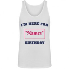 Unisex Jersey Tank Top