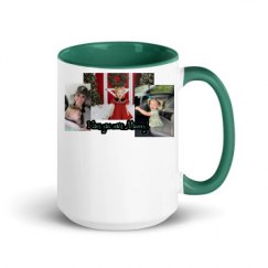 15oz Ceramic Mug with Color Inside