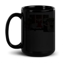 15oz Black Glossy Mug