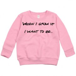 Toddler Crewneck Basic Promo Sweatshirt