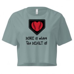 Ladies Festival Cali Crop Top Tee