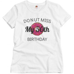 Donut miss my birthday
