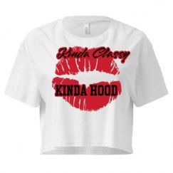 Ladies Festival Cali Crop Top Tee