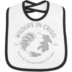 Infant Contrast Trim Bib