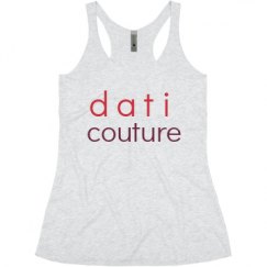 Ladies Slim Fit Super Soft Racerback Triblend Tank