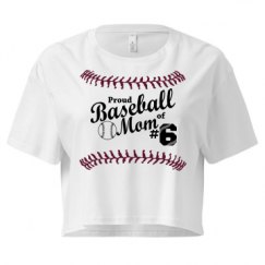 Ladies Festival Cali Crop Top Tee