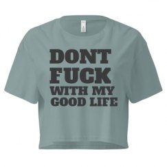 Ladies Festival Cali Crop Top Tee