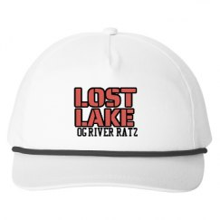 Snapback Five-Panel Rope Hat