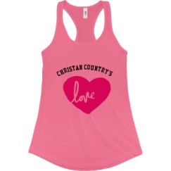 Ladies Slim Fit Racerback Tank Top