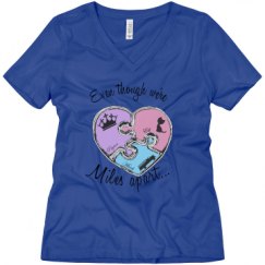 Ladies Relaxed Fit V-Neck Tee