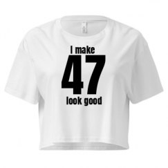 Ladies Festival Cali Crop Top Tee