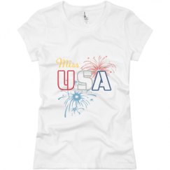 Ladies Slim Fit Basic Promo Jersey Tee