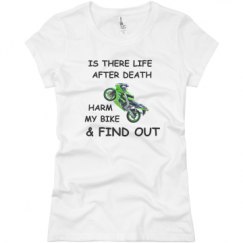 Ladies Slim Fit Basic Promo Jersey Tee