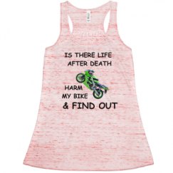 Ladies Flowy Racerback Tank