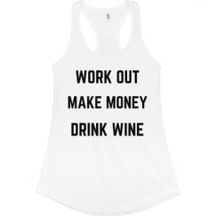 Ladies Slim Fit Racerback Tank Top