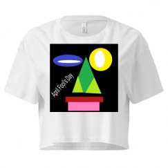 Ladies Festival Cali Crop Top Tee