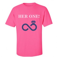 Unisex Ultra Cotton Safety Neon Crewneck Tee