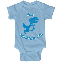 Joey-Saurus Rex Onesy