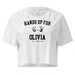 Ladies Festival Cali Crop Top Tee