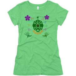 Ladies Slim Fit Super Soft Triblend Tee