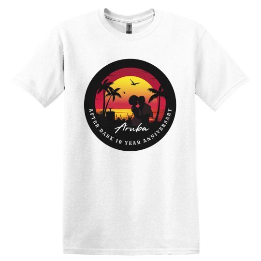 AAD 10TH ANNIVERSARY 2025 T-Shirt - ARUBA ROMANCE