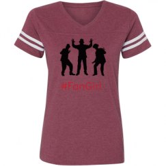 Ladies Relaxed Fit Vintage Sports Tee