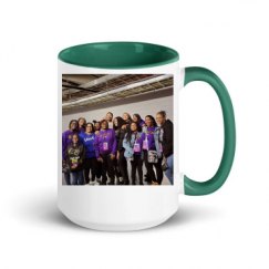 15oz Ceramic Mug with Color Inside