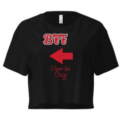 Ladies Festival Cali Crop Top Tee