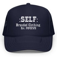 Self Branded Blue Hat