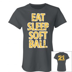 Eat Sleep Softball
