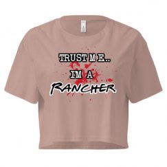 Ladies Festival Cali Crop Top Tee