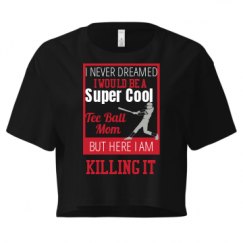 Ladies Festival Cali Crop Top Tee