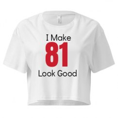 Ladies Festival Cali Crop Top Tee