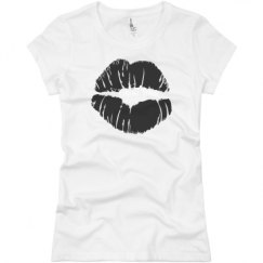 Ladies Slim Fit Basic Promo Jersey Tee