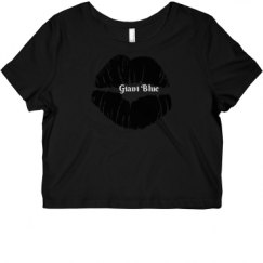 Ladies Slim Fit Crop Top Tee