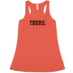Ladies Flowy Racerback Tank