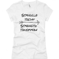 Ladies Slim Fit Basic Promo Jersey Tee