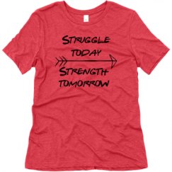 Ladies Relaxed Fit Super Soft Triblend Tee