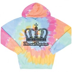 Unisex Tie-Dye Fleece Hoodie