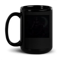 15oz Black Glossy Mug