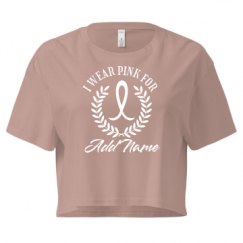 Ladies Festival Cali Crop Top Tee