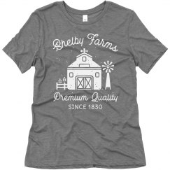 SHELBY FARMS SINCE 1830 LADIES TOP