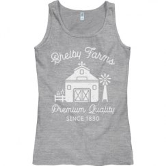 Ladies Semi-Fitted Basic Promo Tank