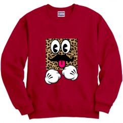 Unisex Film and Foil Crewneck Sweatshirt