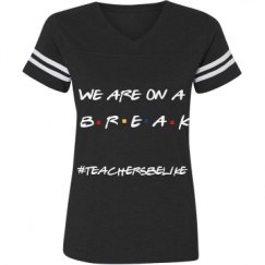 Ladies Relaxed Fit Vintage Sports Tee