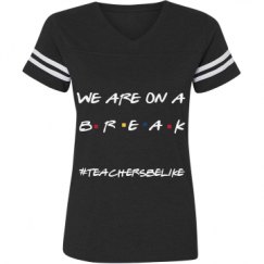 Ladies Relaxed Fit Vintage Sports Tee