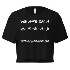 Ladies Festival Cali Crop Top Tee