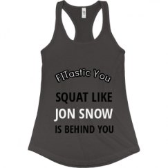 Ladies Slim Fit Racerback Tank Top