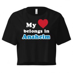 Ladies Festival Cali Crop Top Tee