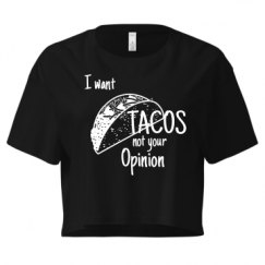 Ladies Festival Cali Crop Top Tee